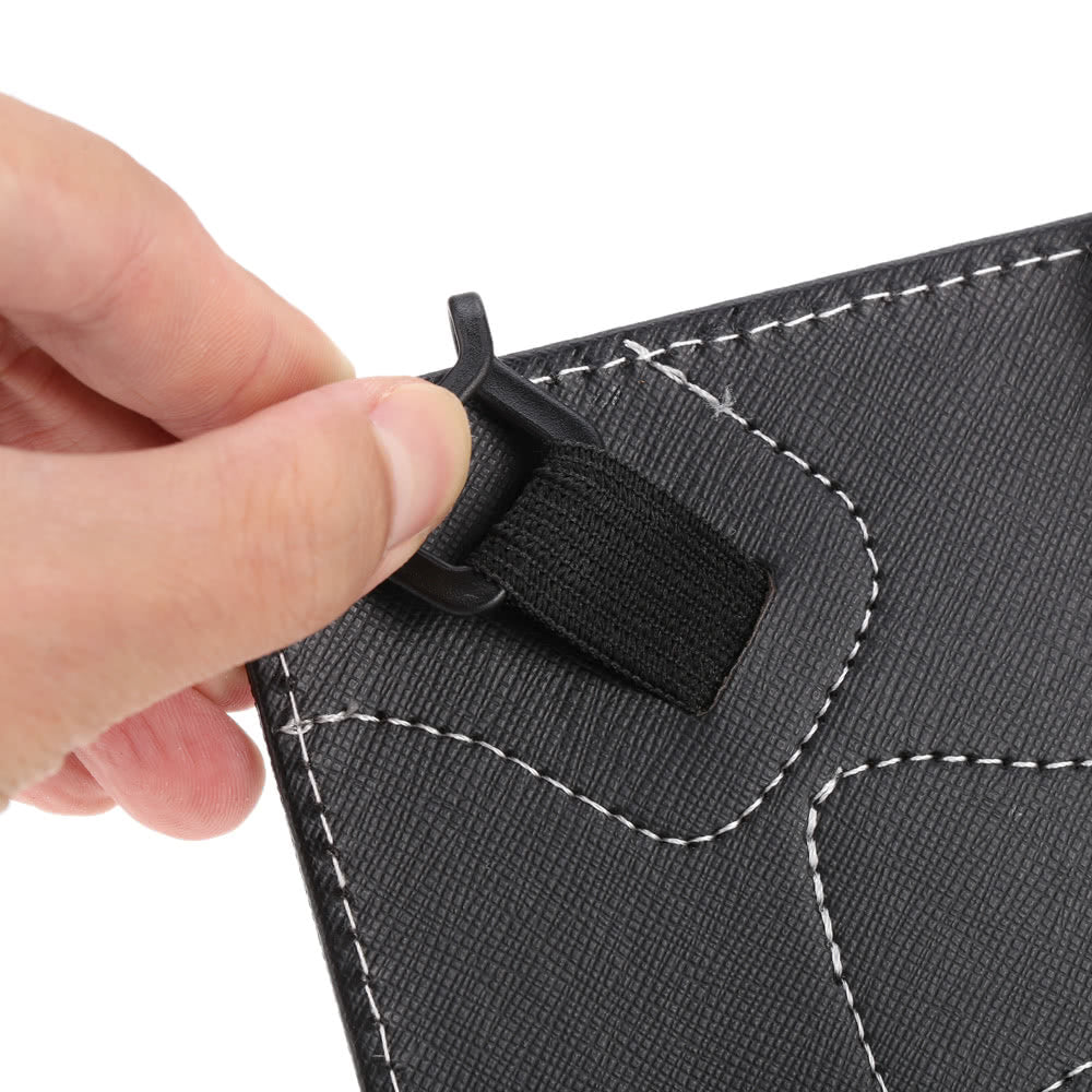 Magnetic PU Leather Folio Case for 7/8 Inch Android Tablet - Folding Stand Holder