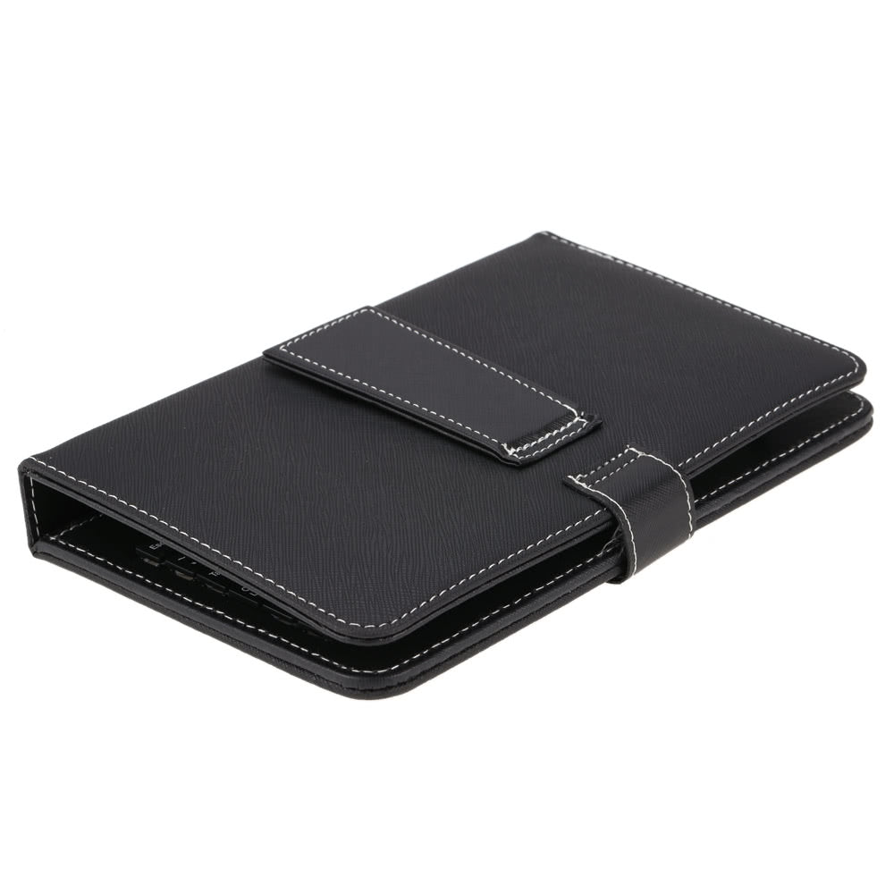 Magnetic PU Leather Folio Case for 7/8 Inch Android Tablet - Folding Stand Holder