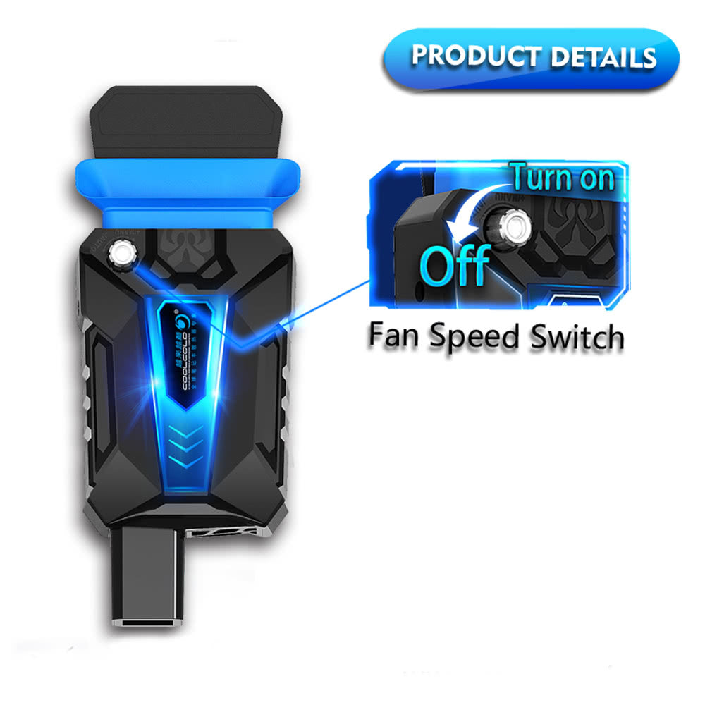 Portable USB Laptop Cooler with Silent Vacuum Fan and Four Sleeves for Gaming