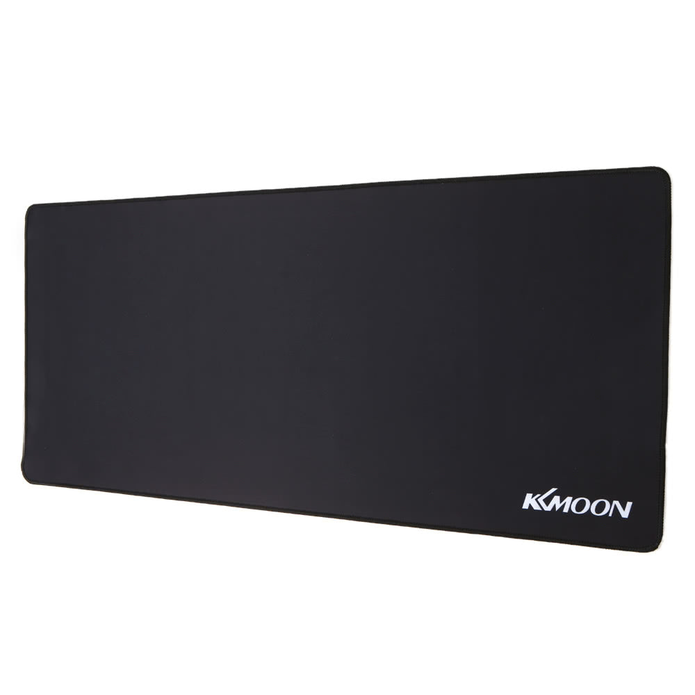 KKmoon Large Black Water-Resistant Anti-Slip Rubber Gaming Mouse Pad - 900x400x3mm