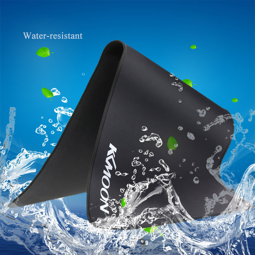 KKmoon Large Black Water-Resistant Anti-Slip Rubber Gaming Mouse Pad - 900x400x3mm