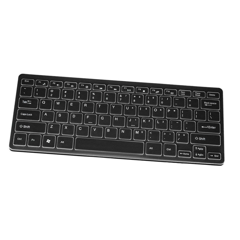 Ultra-Slim 2.4GHz Wireless Keyboard & Mouse Combo with Protective Cover
