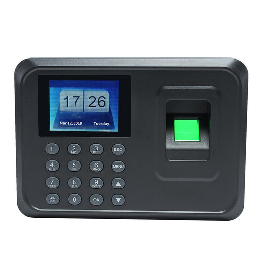 2.4 TFT LCD Biometric Fingerprint Time Attendance Clock with Password Access