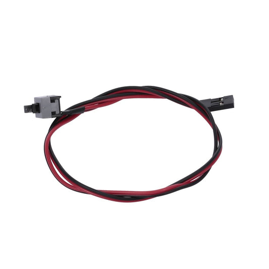 48cm 2-Pin PC Power Cable with On/Off Reset Push Button for ATX Motherboard