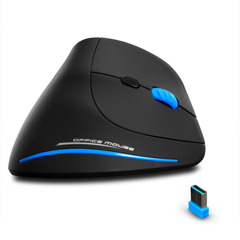 Zelotes F-35A Vertical Wireless Gaming Mouse, 2400DPI, Optical 2.4G