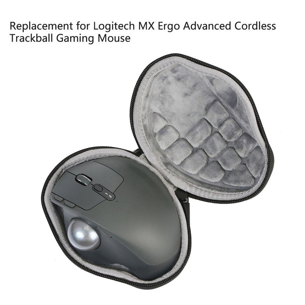 Hard Travel EVA Case for Logitech MX Ergo Advanced Cordless Trackball Mouse