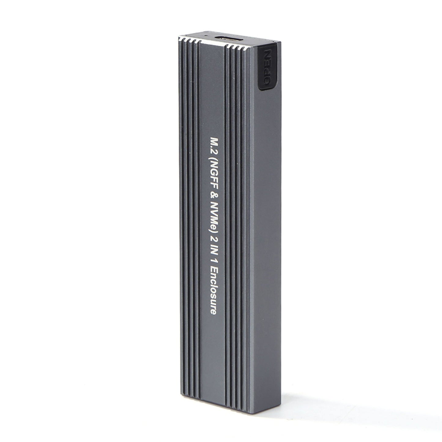 M.2 SSD Enclosure NVMe PCIe & NGFF SATA to USB-C 3.1 Adapter Dual Protocol Case