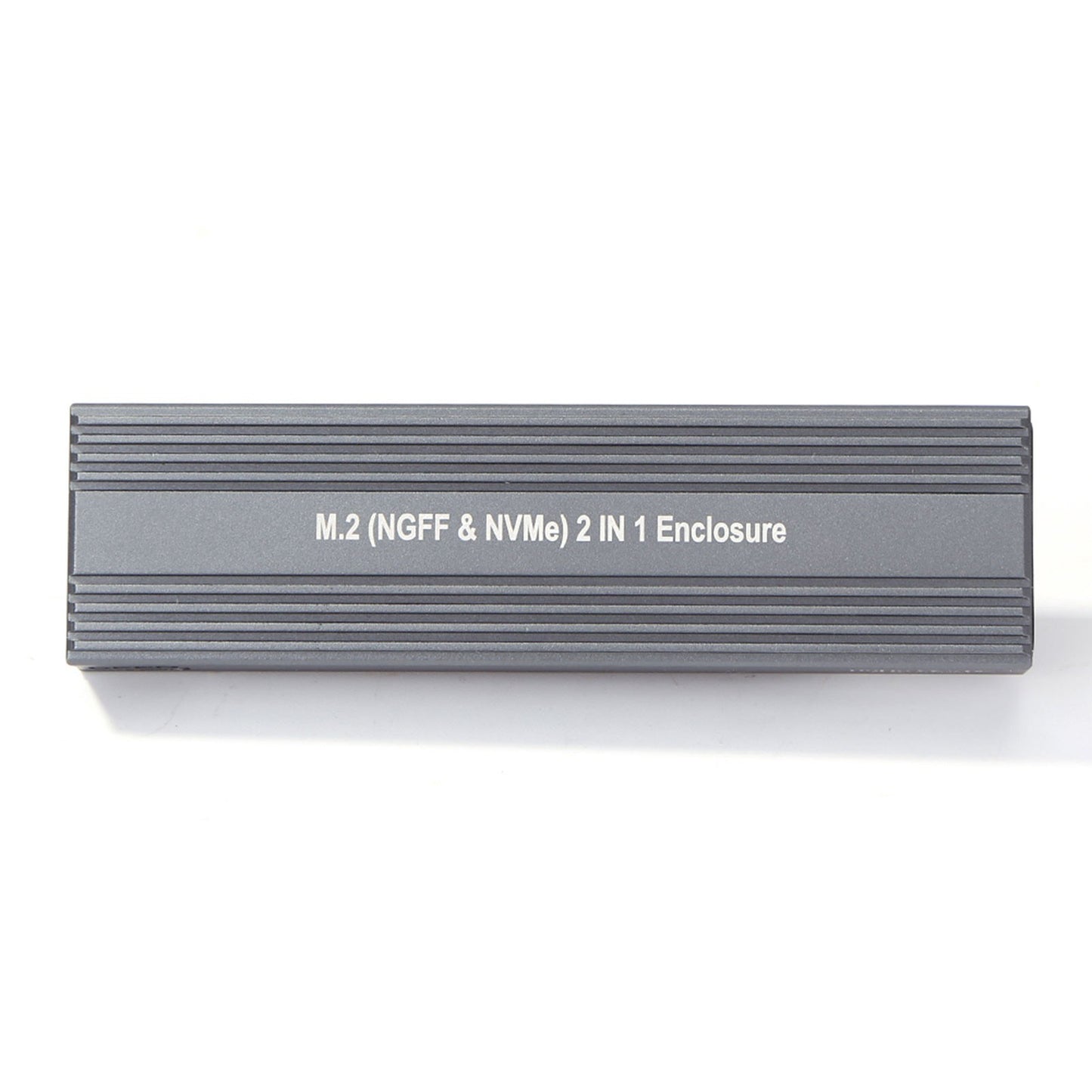 M.2 SSD Enclosure NVMe PCIe & NGFF SATA to USB-C 3.1 Adapter Dual Protocol Case