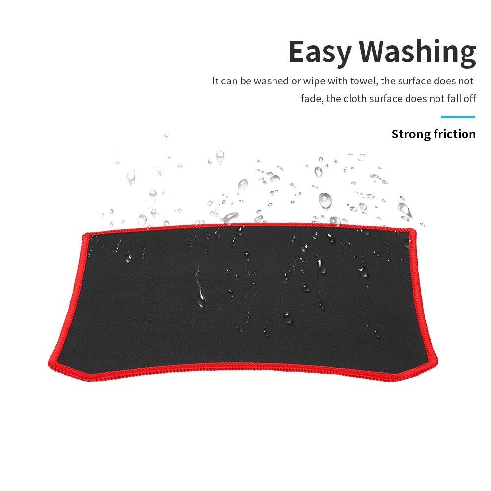 Anti-Skid Gaming Mouse Pad with Locking Edge for Home, Game, Office