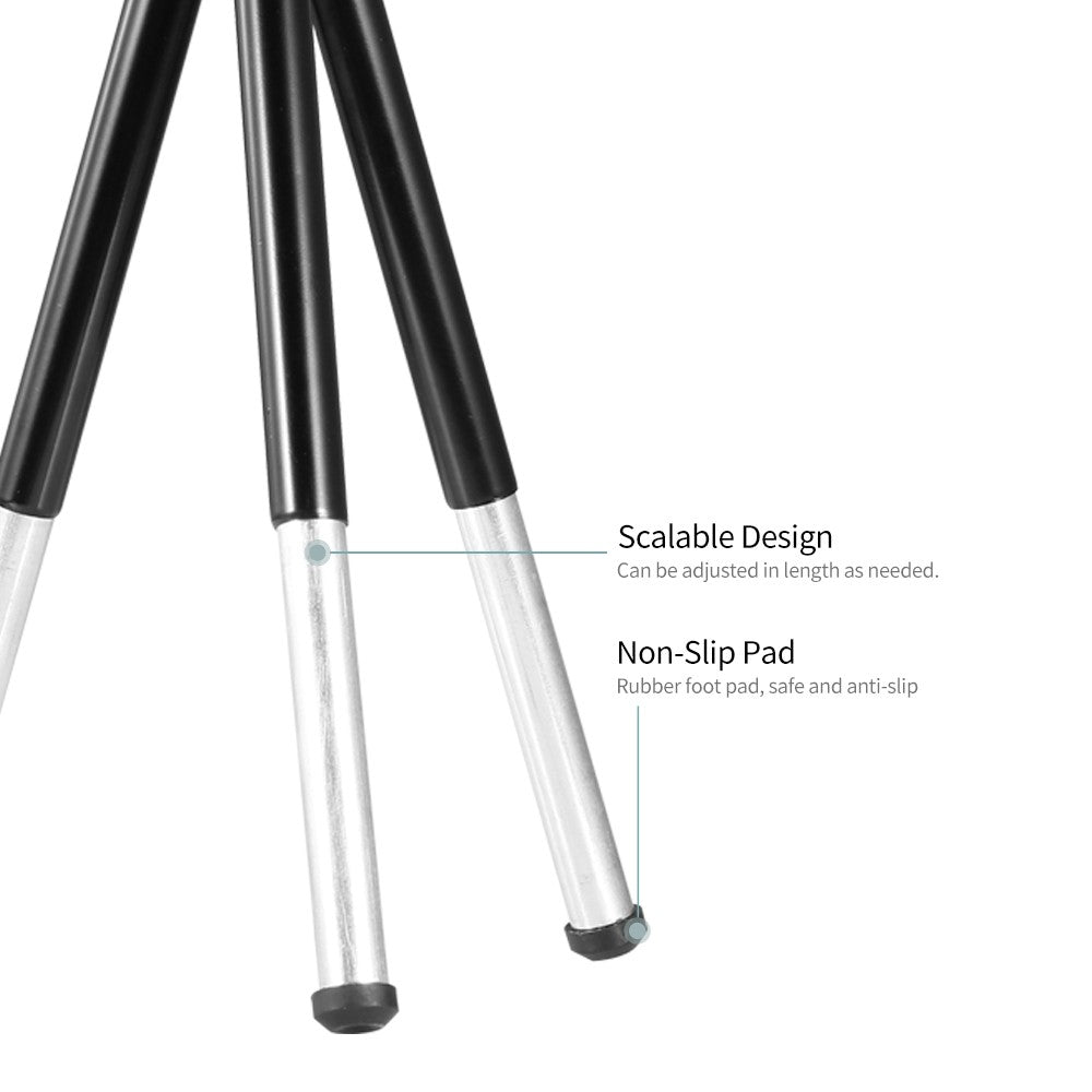 Lightweight Flexible Mini Tripod for Smartphones & Webcams - Portable Desktop Stand & Phone Holder