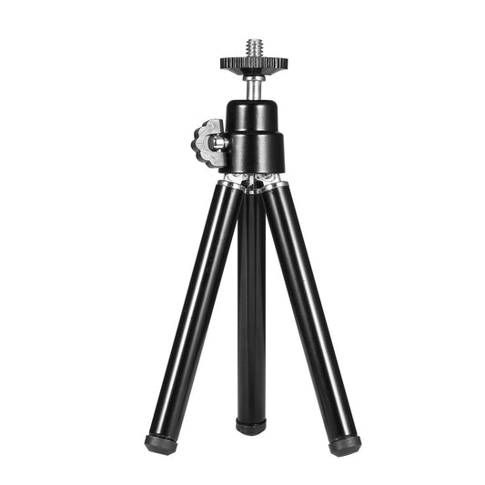 Lightweight Flexible Mini Tripod for Smartphones & Webcams - Portable Desktop Stand & Phone Holder