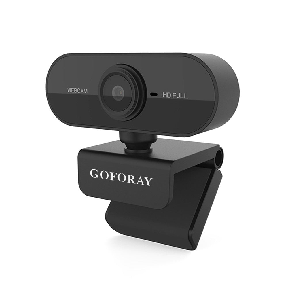 HD 1080P Webcam with 2MP Camera & Noise-Reduction Microphone, USB Plug & Play for Laptop/Desktop/TV