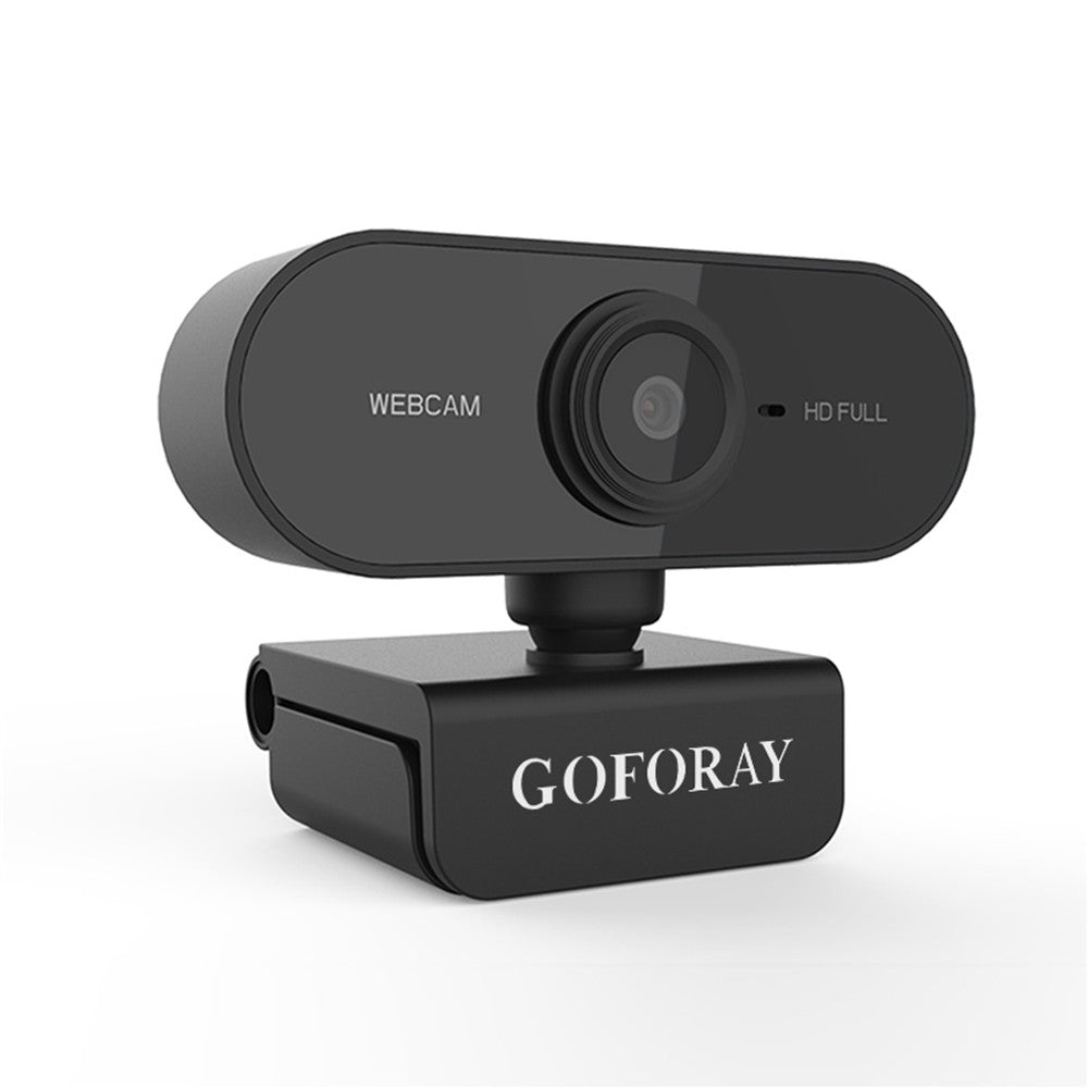 HD 1080P Webcam with 2MP Camera & Noise-Reduction Microphone, USB Plug & Play for Laptop/Desktop/TV