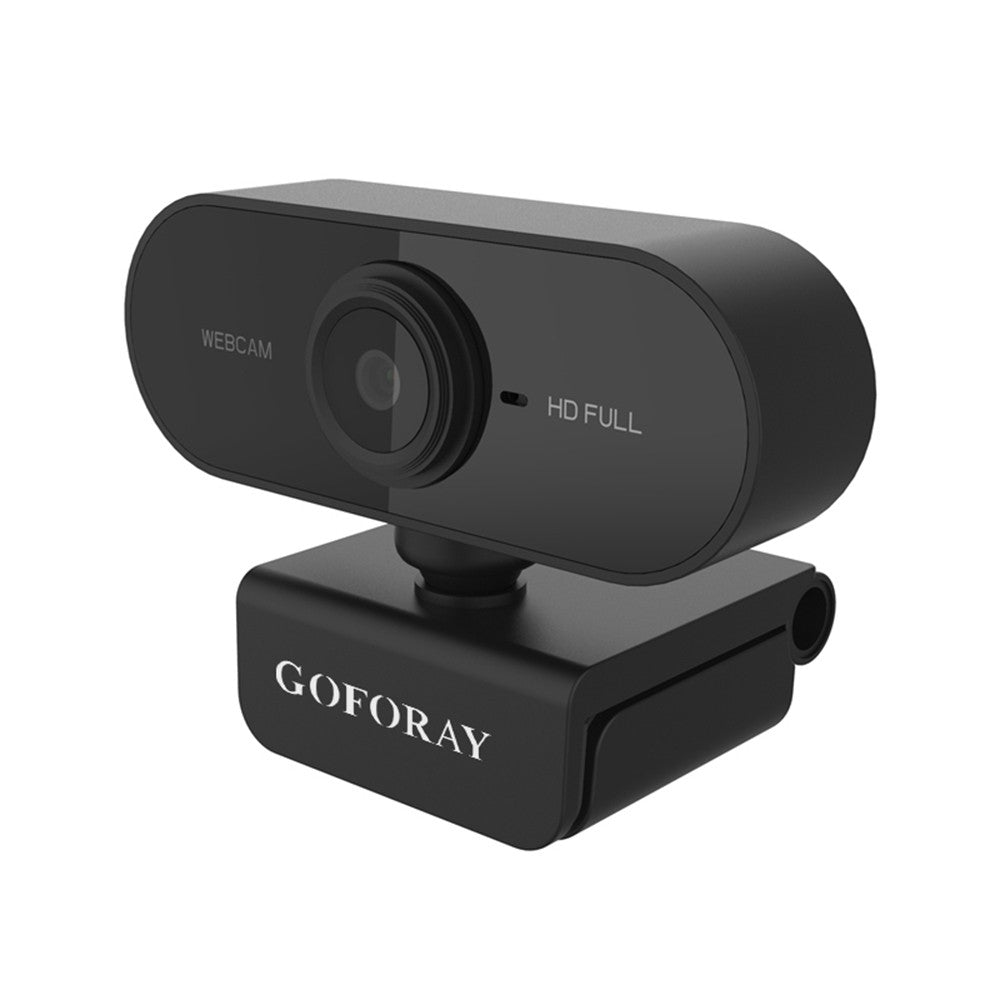 HD 1080P Webcam with 2MP Camera & Noise-Reduction Microphone, USB Plug & Play for Laptop/Desktop/TV