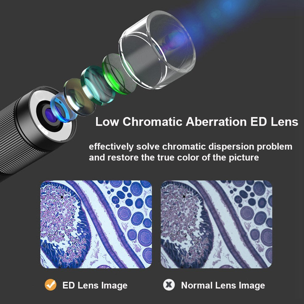 USB Digital Microscope with 2.0 LCD Screen - APEXEL MS003