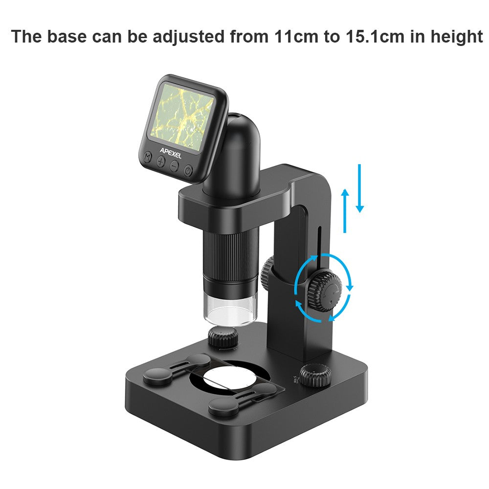USB Digital Microscope with 2.0 LCD Screen - APEXEL MS003