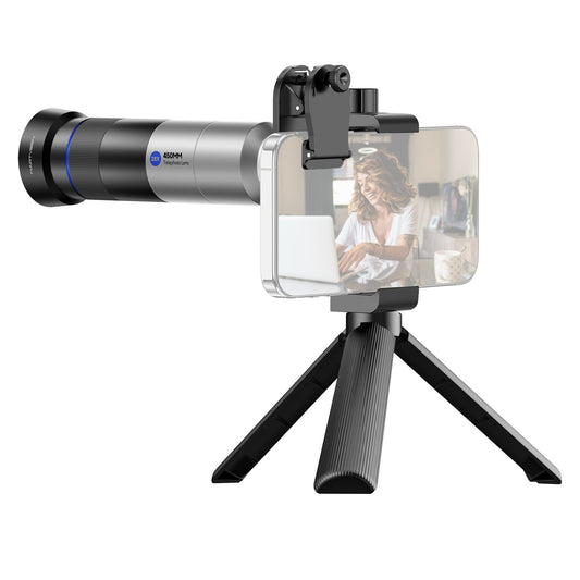 MARTVSEN 28X Monocular Telescope with Tripod, Lens Adapter & Phone Clip
