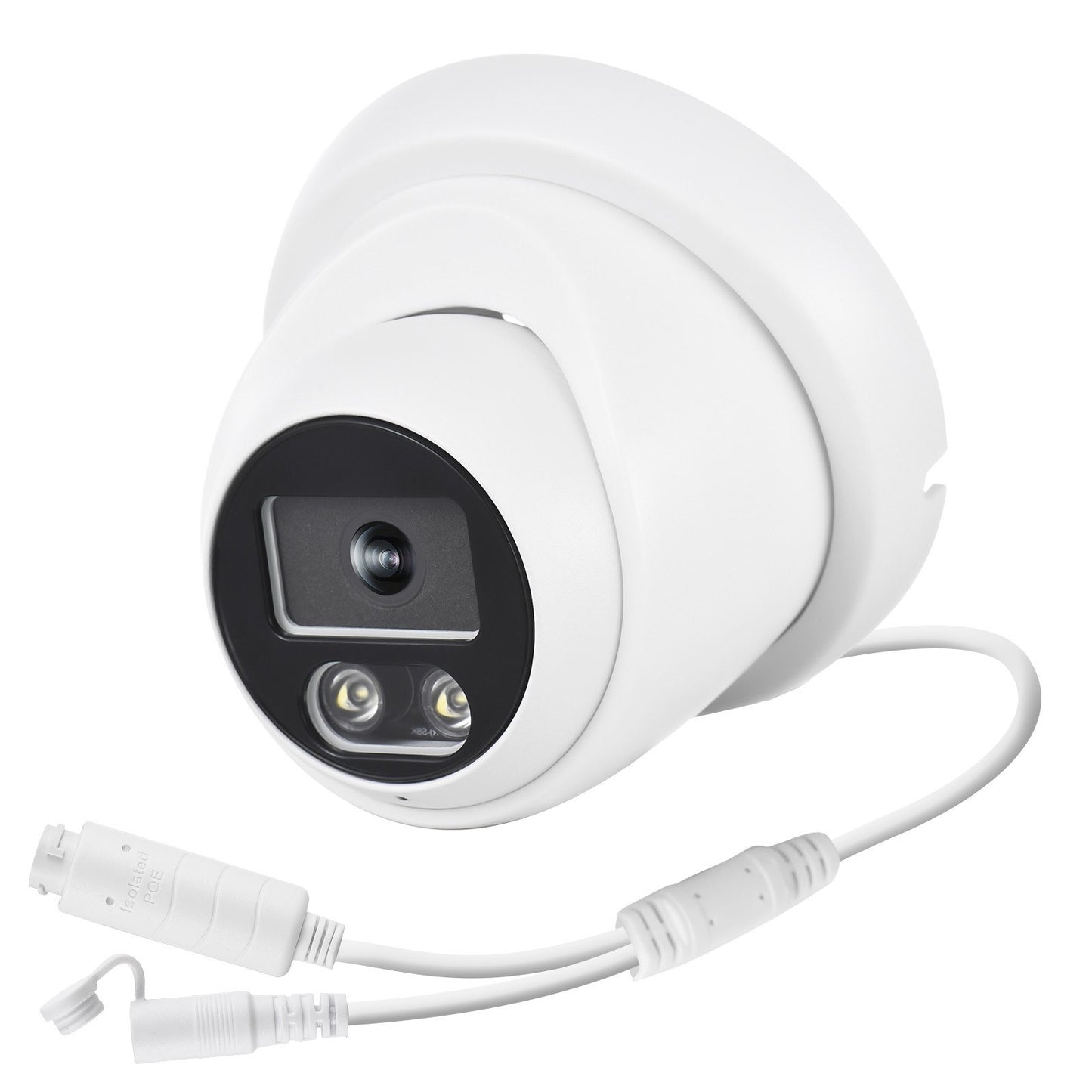 8MP POE IP Security Camera Monitor