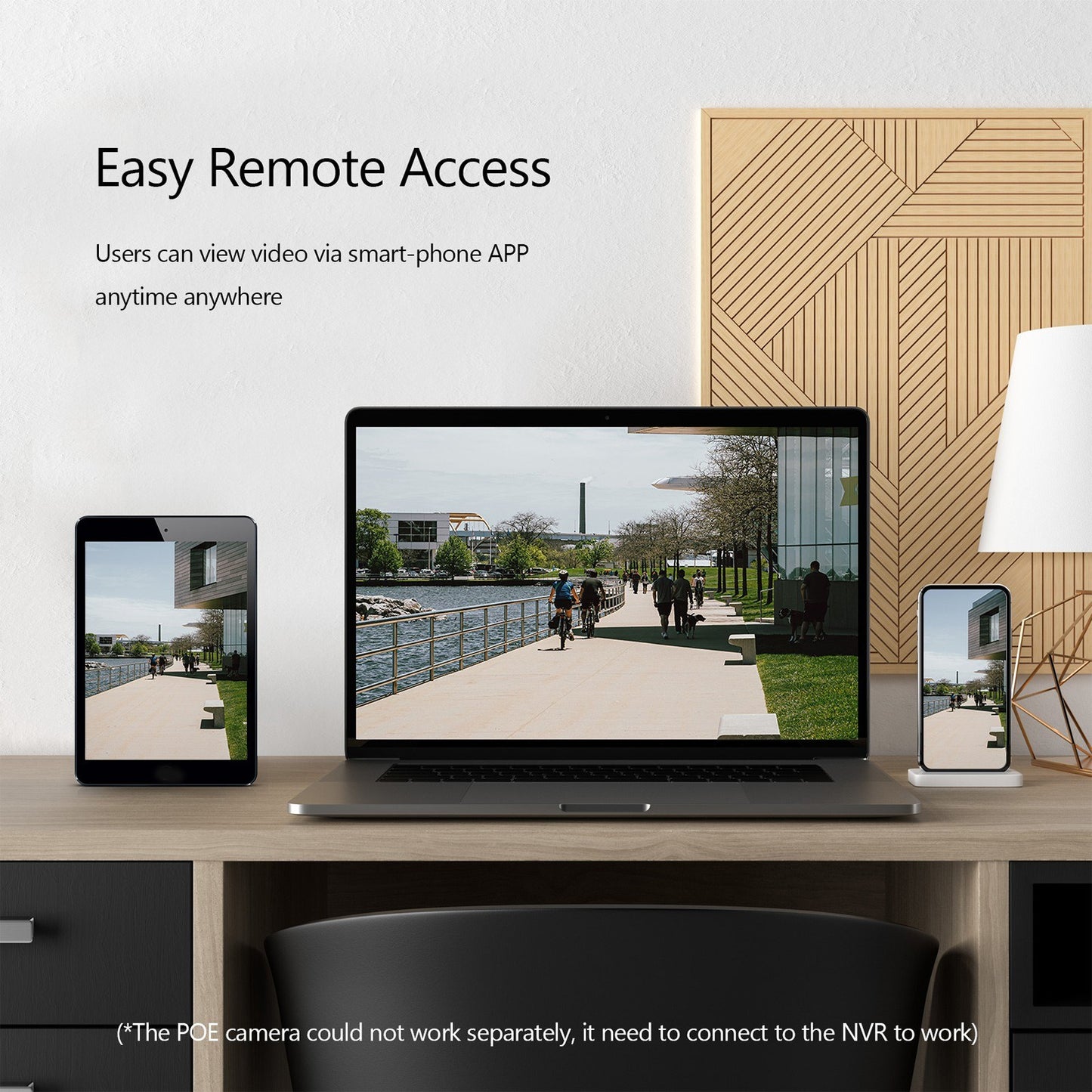 4MP POE IP Security Camera System
