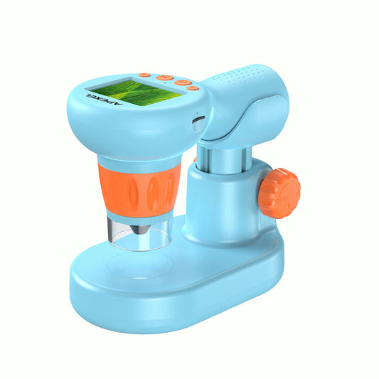 APEXEL Kids Digital Microscope with Camera - APL-MS201 Handheld Model