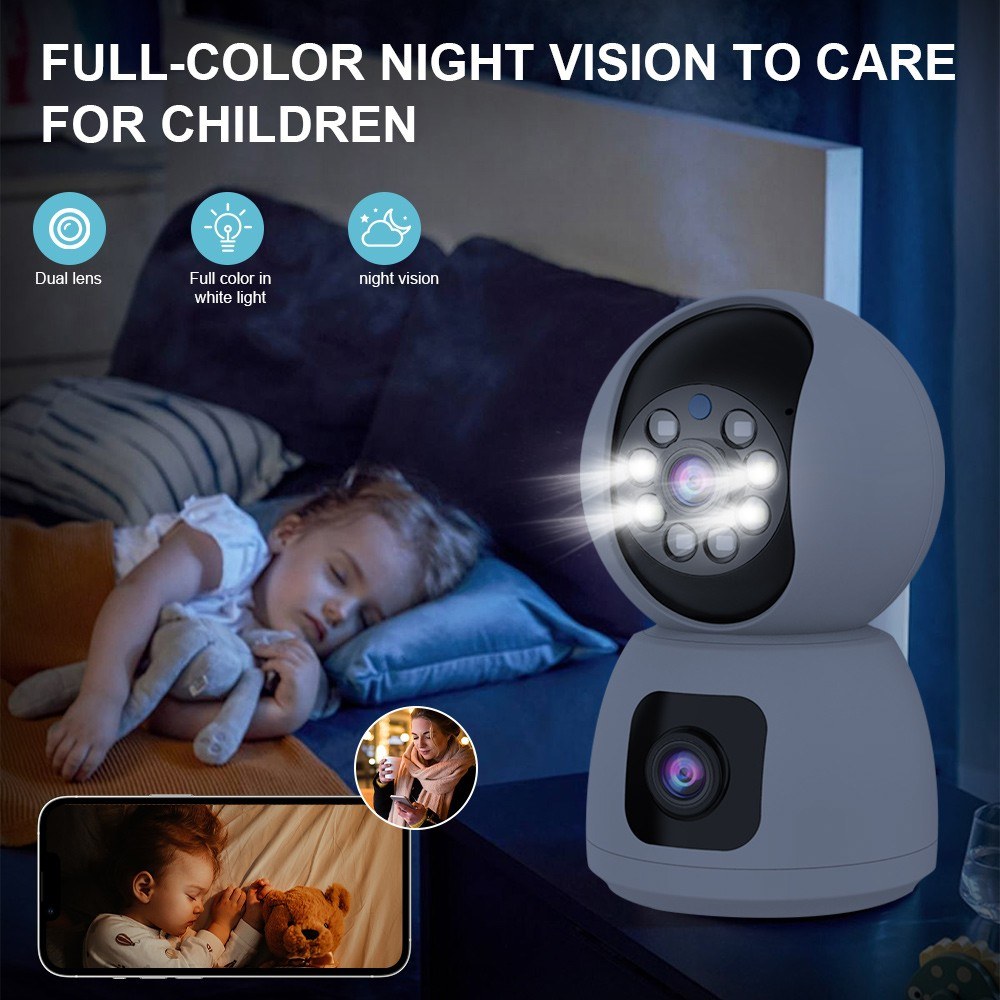 Smart Wireless WiFi Camera 1080P Monitor