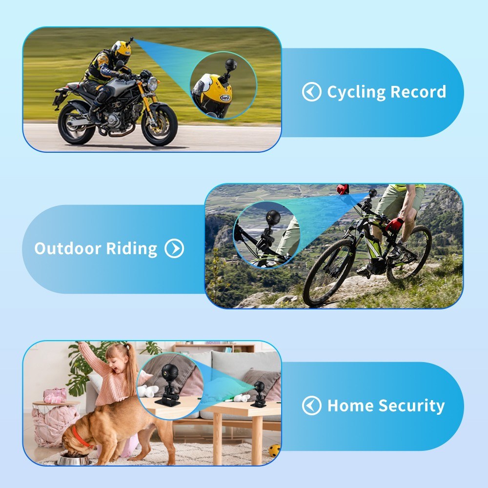 1080P Mini WiFi Smart Wireless Monitor Camera