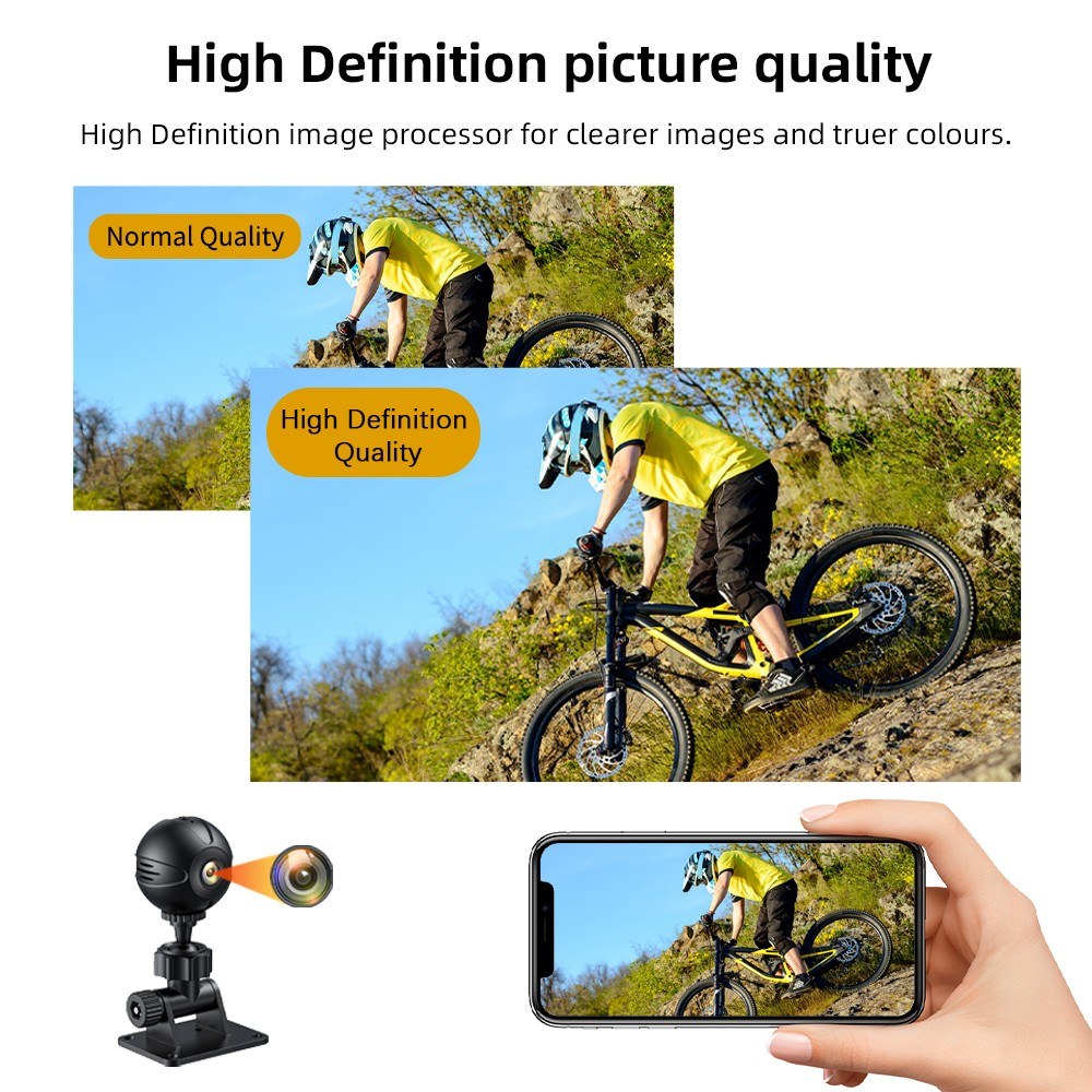 1080P Mini WiFi Smart Wireless Monitor Camera