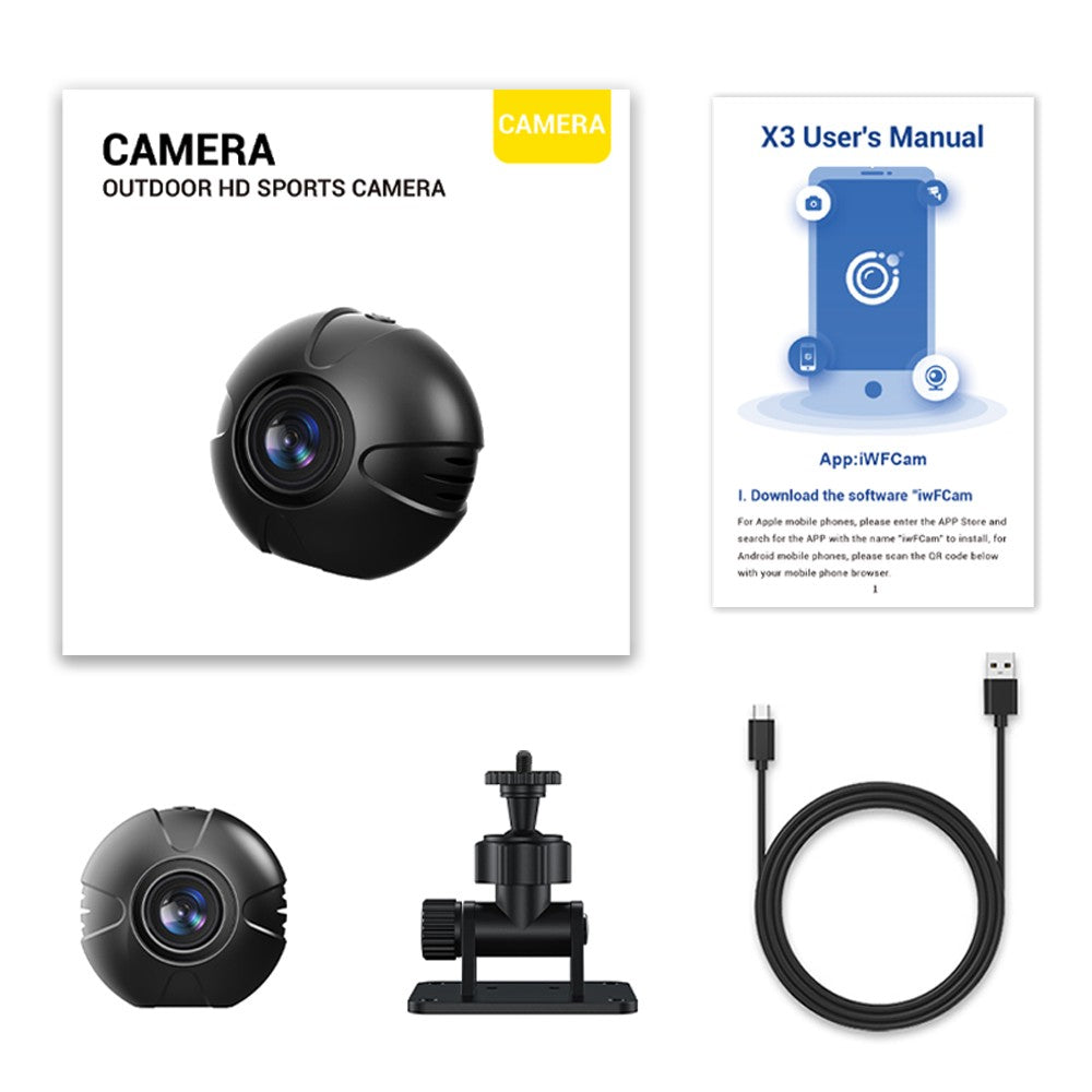 1080P Mini WiFi Smart Wireless Monitor Camera