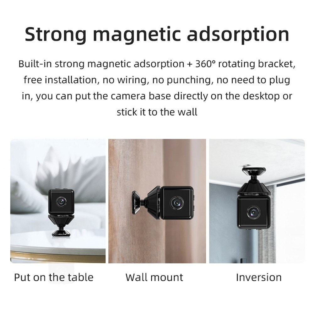 1080P X6D Mini Wireless Smart Video Camera Monitor