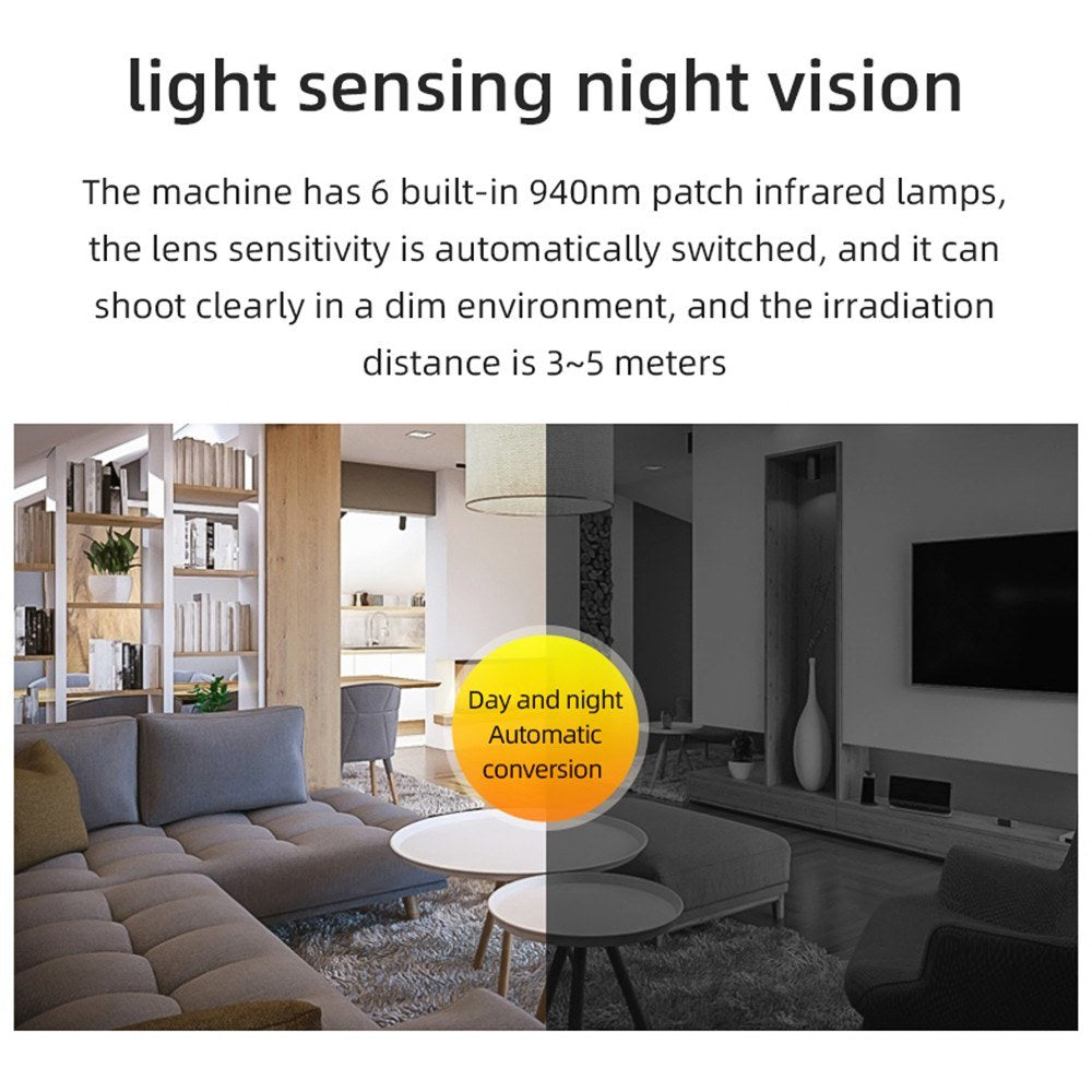 1080P X6D Mini Wireless Smart Video Camera Monitor
