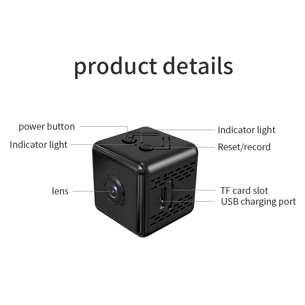 1080P X6D Mini Wireless Smart Video Camera Monitor