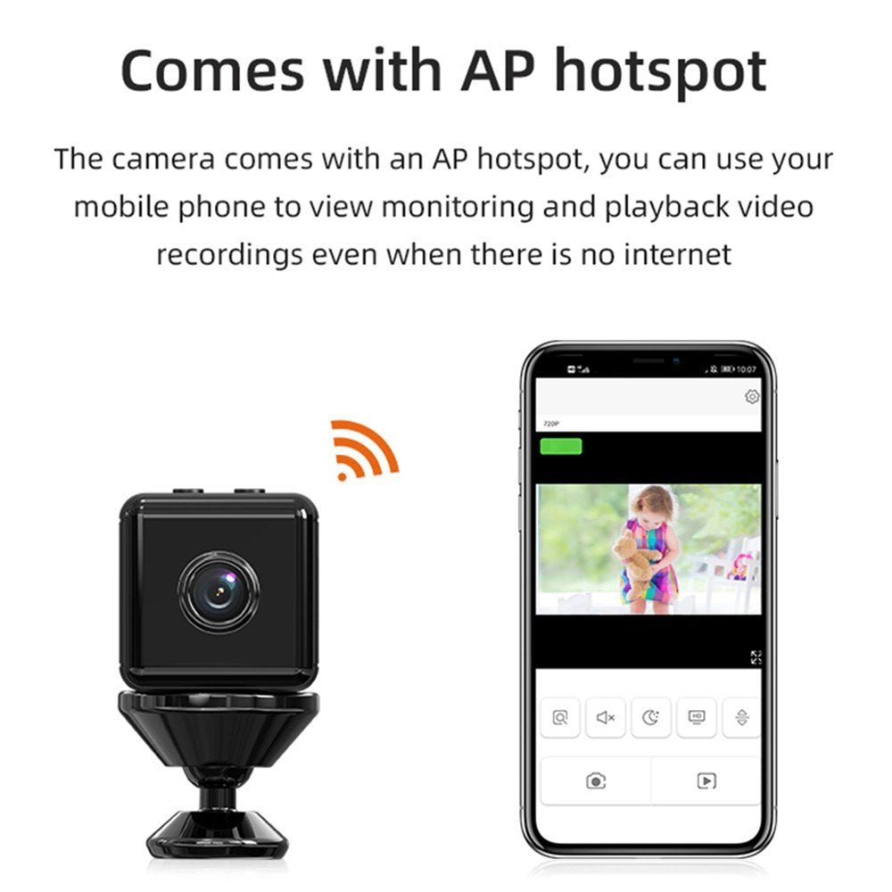 1080P X6D Mini Wireless Smart Video Camera Monitor