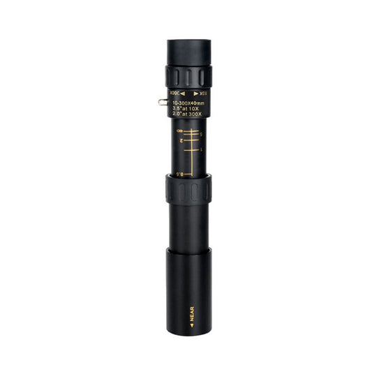 Compact Waterproof Monocular Telescope 10X-300X