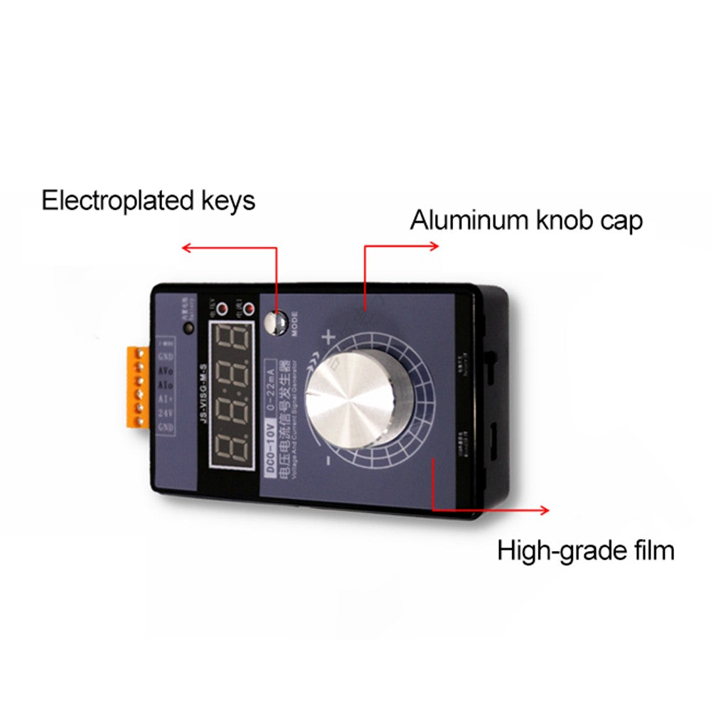 Pocket Signal Generator: Adjustable 0-5V/0-10V, 4-20mA Voltage Current Calibrator