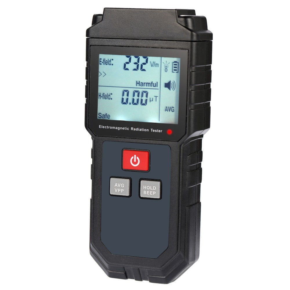 Handheld Digital Radiation Tester with LCD, Sound, and Light Alarm