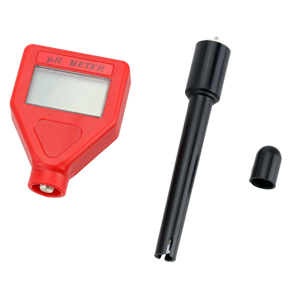 Rechargeable pH Meter with Electrode & Backlit LCD for Industry & Household Water Testing