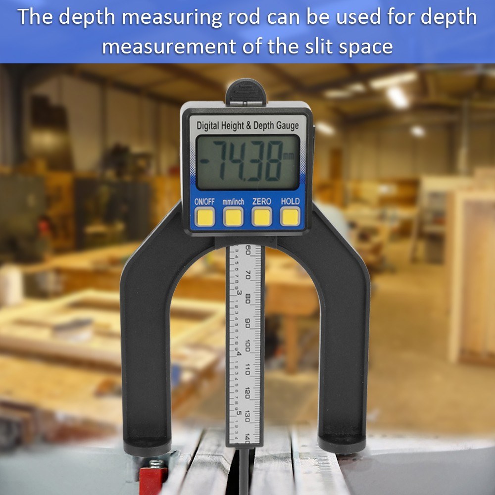 High-Precision LCD Digital Slide Caliper with 0-85mm Range and Magnetic Base