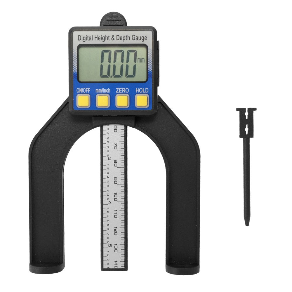 High-Precision LCD Digital Slide Caliper with 0-85mm Range and Magnetic Base