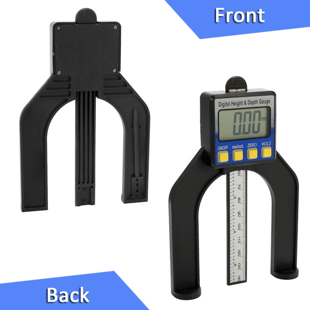 High-Precision LCD Digital Slide Caliper with 0-85mm Range and Magnetic Base