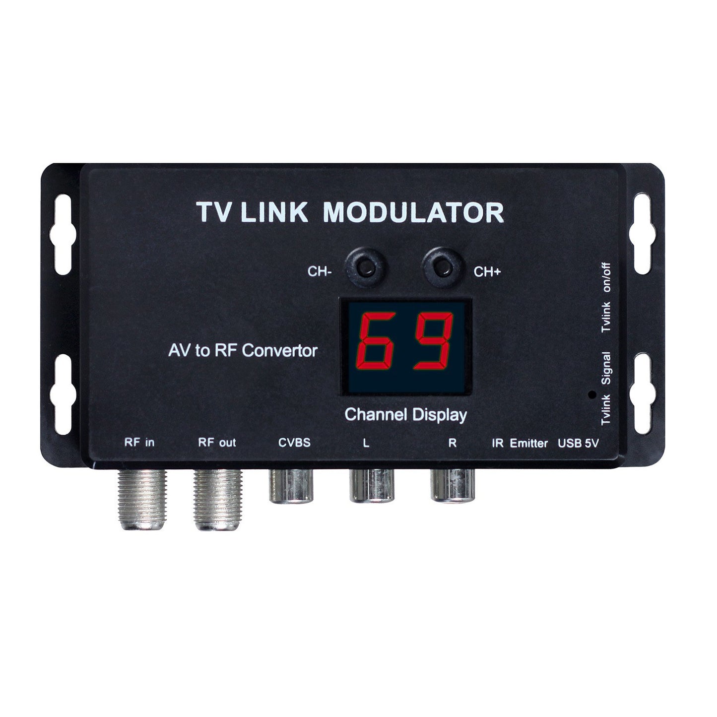 TVLINK AV to RF Modulator & IR Extender Converter