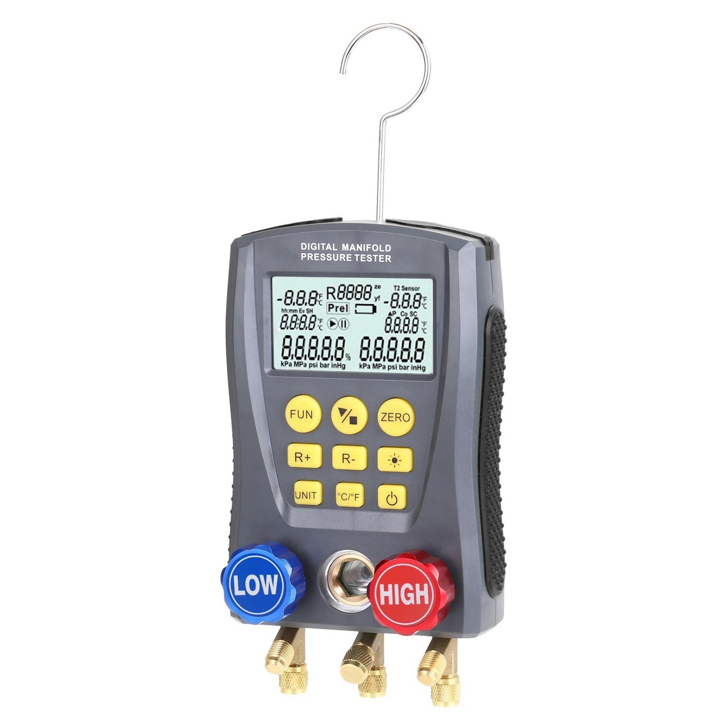 Digital HVAC Vacuum Pressure Gauge and Manifold Tester