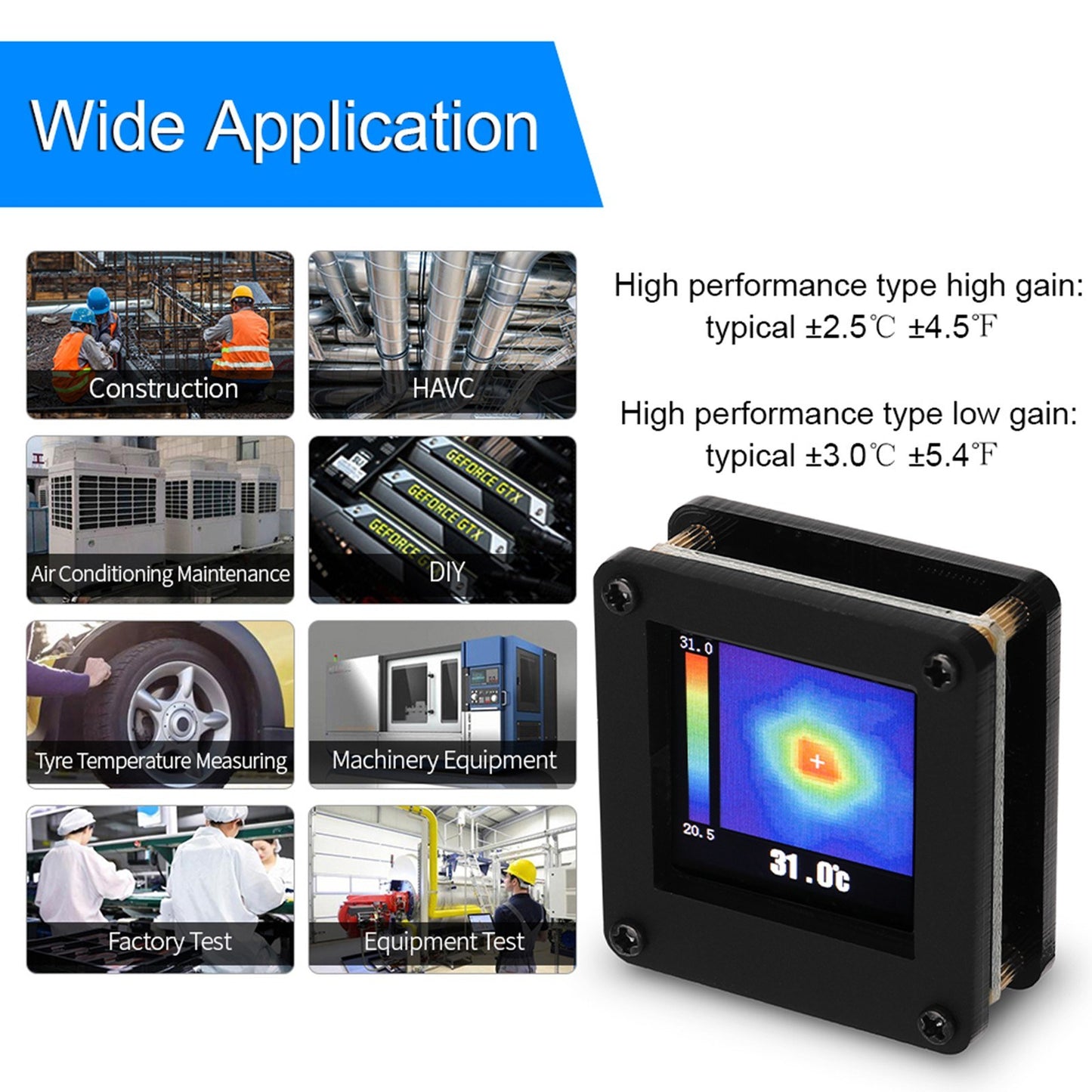 AMG8833 8x8 IR Infrared Thermal Imager Temperature Sensor Array