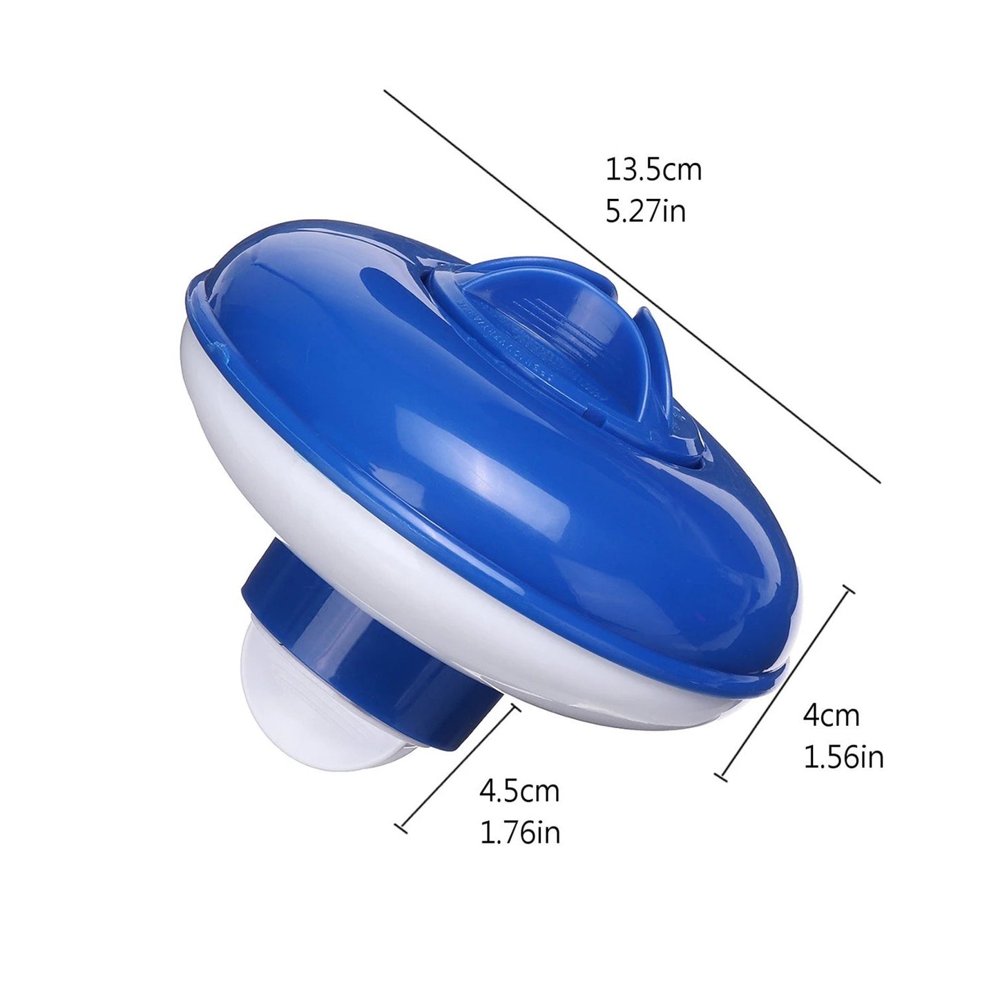 Retractable Floating Pool Chlorine Tablet Dispenser & Chemical Holder