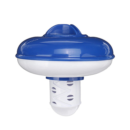 Retractable Floating Pool Chlorine Tablet Dispenser & Chemical Holder