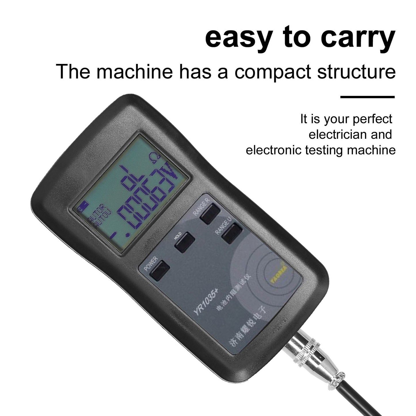 YR1035+ Fast High-Accuracy Lithium Battery Internal Resistance Tester 100V 18650 EV Group