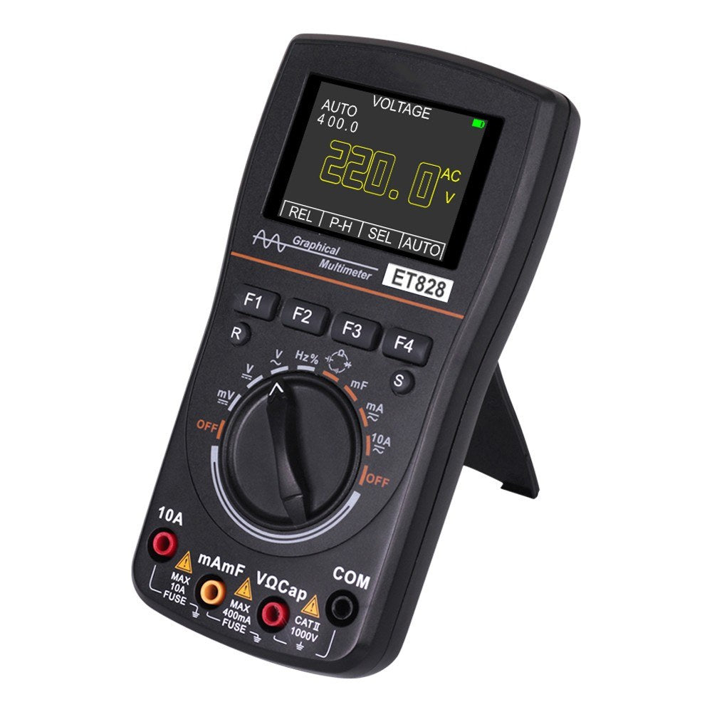 KKmoon 828 2-in-1 High Definition Smart Digital Oscilloscope Multimeter