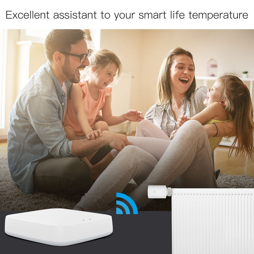 Tuya ZIGBEE3.0 Smart Thermostatic Radiator Valve with Alexa Voice Control