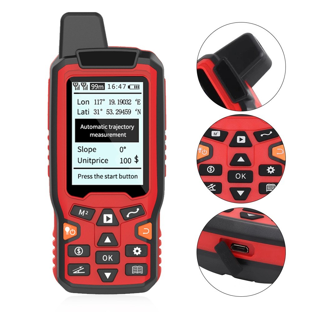 Handheld GPS USB Area Calculation & Navigation Meter