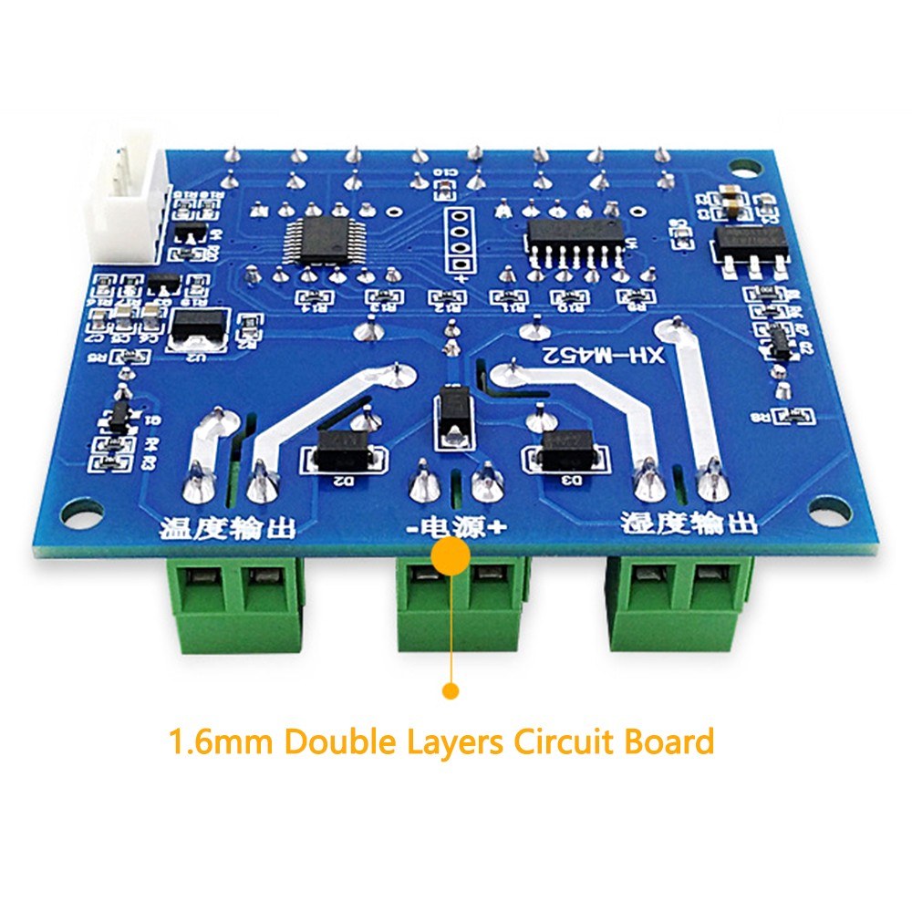 ZFX-M452 Digital Humidity & Temperature Controller - Automatic Thermostat & Humidistat Module