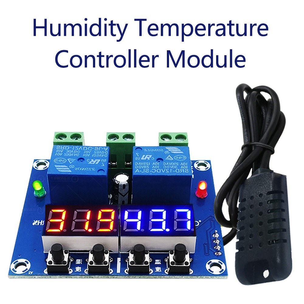 ZFX-M452 Digital Humidity & Temperature Controller - Automatic Thermostat & Humidistat Module